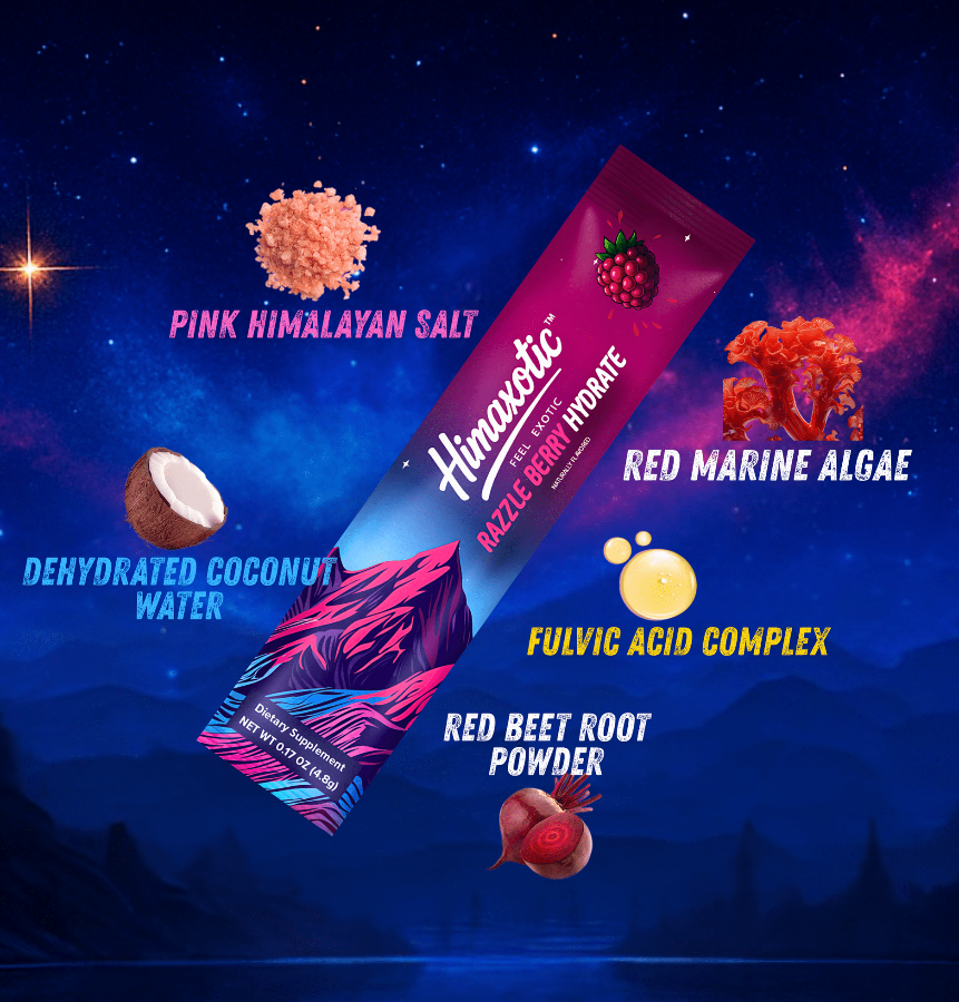 Himaxotic NUTRITIONAL_SUPPLEMENT Himaxotic Hydrate Razzleberry