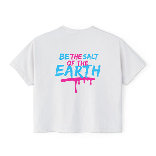 Himaxotic Women's Boxy Tee - White