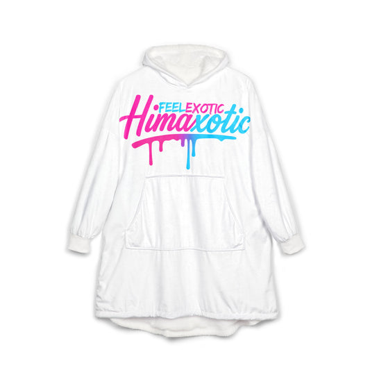 Himaxotic Feel Exotic Hooded Blanket - White
