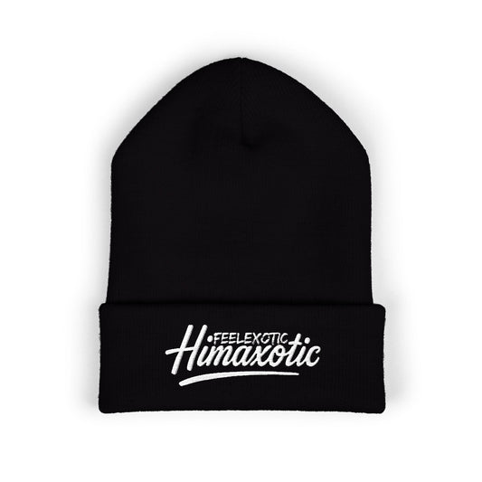 Himaxotic Embroidered Beanie - Black
