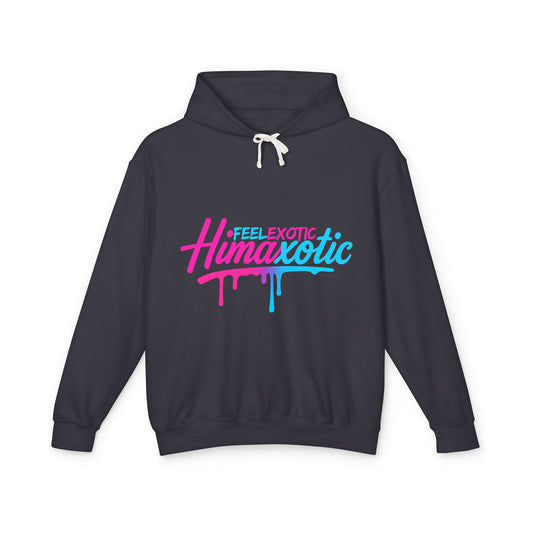 Himaxotic Unisex Lightweight Hooded Sweatshirt - Black
