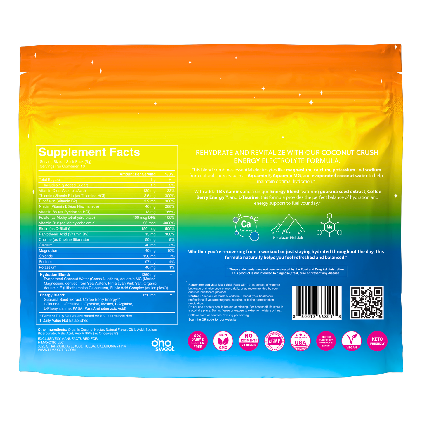 Himaxotic Energy - Powerful formula acquired taste